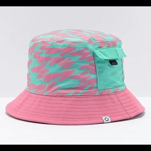 Empyre Blocky Pocket Pink & Mint Bucket Hat